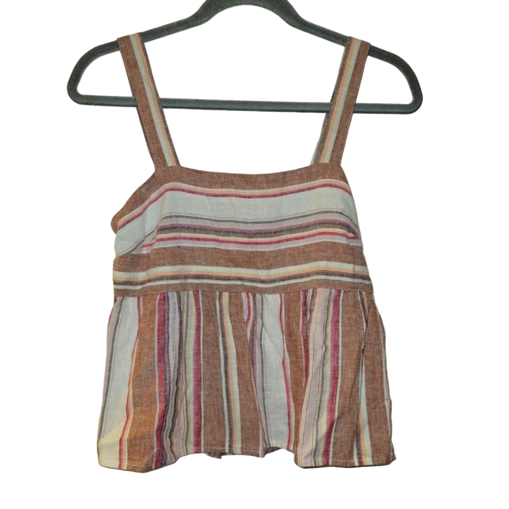 Lucky Brand, NWT, 2 Piece Set, Tank Top, Shorts- Elastic Waist + Pockets, Woms S - Picture 2 of 9